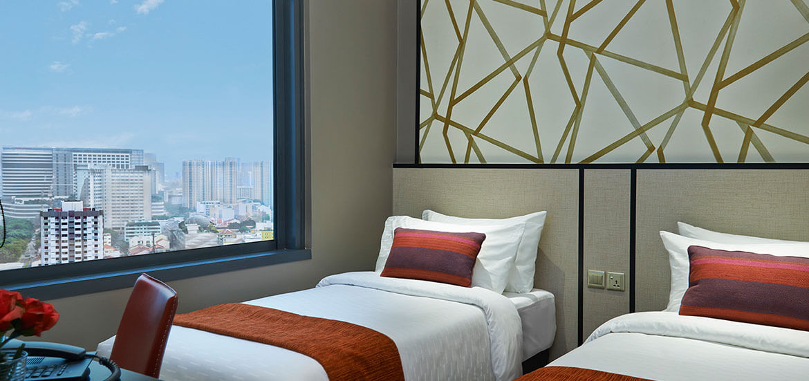 Hotel Boss Superior Twin (City View) room